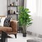 51'' Faux Fiddle Leaf Fig Tree Set of 2 Potted Artificial Plants for Living Room Bedroom Office